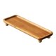 thumbnail image 2 of Mini Pedestal De Madera De Madera De Madera Para Los Centros De Mesa De Mesa Para El Hogar Farmhouse 28cmx10.5cmx3.5cm, 2 of 5