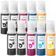 thumbnail image 1 of Botellas de recarga de tinta OFFICENTER 522 para impresora Ecotank (paquete de 10), 1 of 6