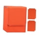 thumbnail image 3 of Caja Para Baraja De Cartas Coleccionables, Protector Resistente Para Tarjetas De Juego Con 2 Divisores, Color Naranja, 3 of 5