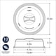 thumbnail image 3 of Funda antisalpicaduras para microondas Nordic Ware de 25 cm de diámetro, 3 of 4