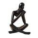 thumbnail image 2 of Estatua de pensador, decoración, figuras decorativas, adornos artísticos, escultura artística abstracta creativa, figura para estantería, sala de esta 8cmx6cmx12cm, 2 of 5