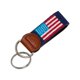 thumbnail image 1 of Llavero Huck Venture 8 cm con Bandera Americana de Punto de Cruz, 1 of 9