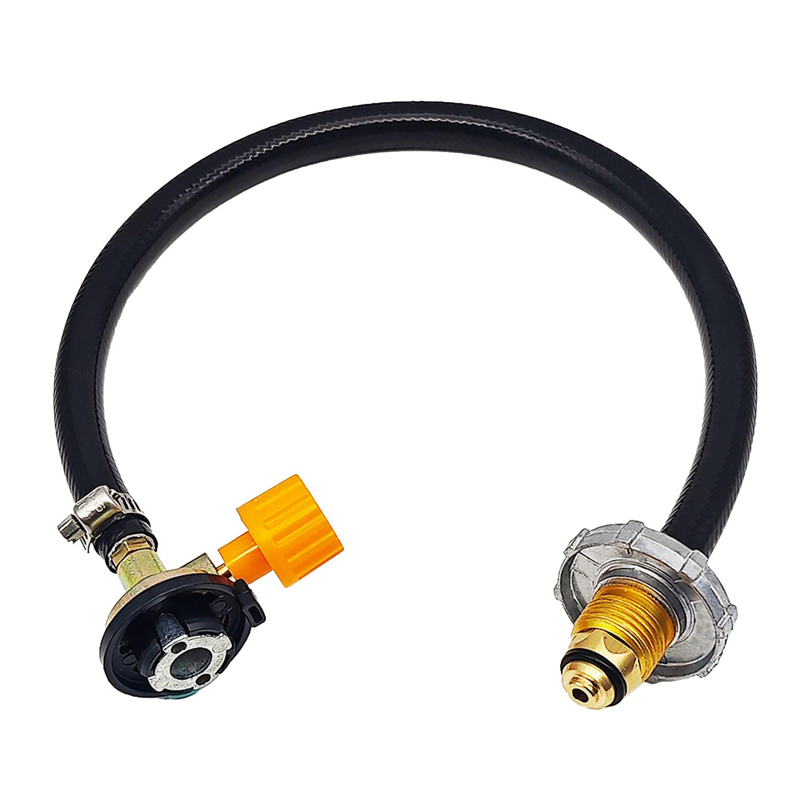 Magideal - Adaptador De Recarga De Tanque De Gas, Manguera Adaptadora De Recarga Para Botella De Gas, Tanque Cilíndrico, Barbacoa