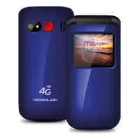 Teléfono Senior Tecnolab 4G Adulto Mayor Almej Azul Tl456Bl