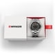 thumbnail image 3 of Reloj Terragraph dial negro 43 mm correa acero Wenger, 3 of 3