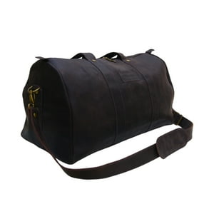 Tratur - Bolso De Viaje De Cuero Café Oscuro