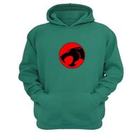 Genérico - Polerón Canguro Thundercats Verde Aguamarina Talla S Unisex