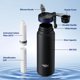 thumbnail image 4 of Botella de agua Membrane Solutions C3 950 ml con filtro ACF+UF, 4 of 8