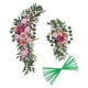 thumbnail image 1 of Flores artificiales Swag, centro guirnalda arco falso boda arco flores guirnalda para puerta delantera fiesta pared telón de fondo Violeta, 1 of 5