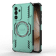 thumbnail image 3 of Funda FOXDOCK para Samsung Galaxy M56 , magnética, resistente a golpes, con soporte, unisex, carga inalámbrica, 3 of 4
