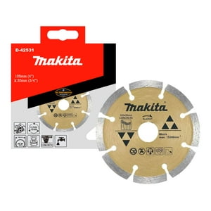Disco Diamantado Segmentado 105X20Mm + Anillo Makita D-42531