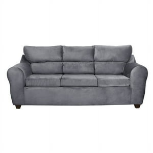 Mexx Muebles - Sofa Dubai 3 Cuerpos Felpa Gris