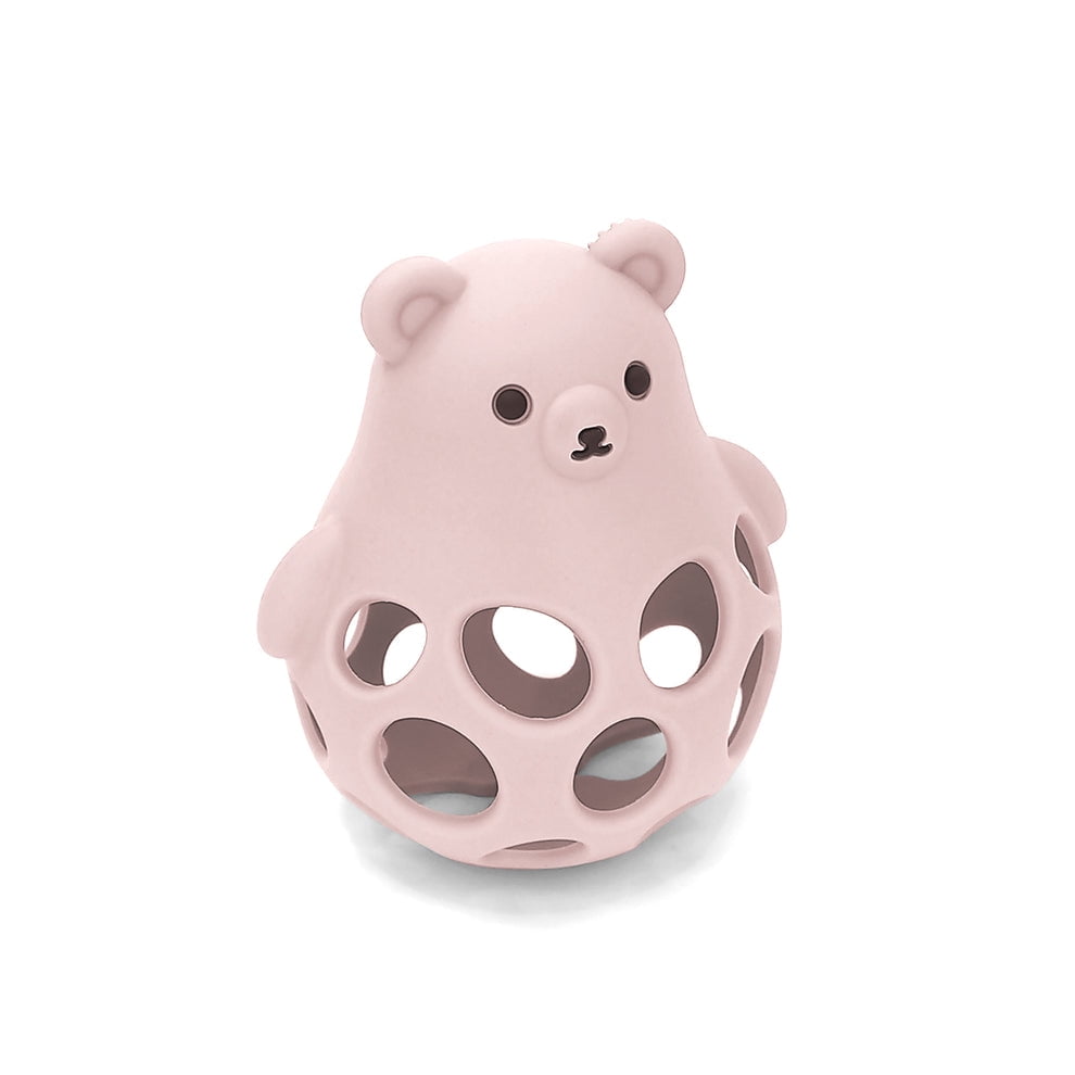 Bbpro: Mordedor Oso De Silicona Rosa