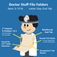 thumbnail image 2 of Carpeta de archivo Doctor Stuff tamaño carta con 2 ganchos – paquete de 50, 2 of 6