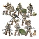 thumbnail image 1 of 8 Piezas De Figuras De Acción De Soldado, Juego De Figuras De Vapor 1/35 Para Juegos De Simulación, 1 of 3