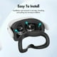 thumbnail image 2 of Funda facial de silicona VR compatible con Meta Quest 3S - Accesorios de repuesto para máscaras faciales resistentes a las fugas de luz y al sudor-Gris, 2 of 7
