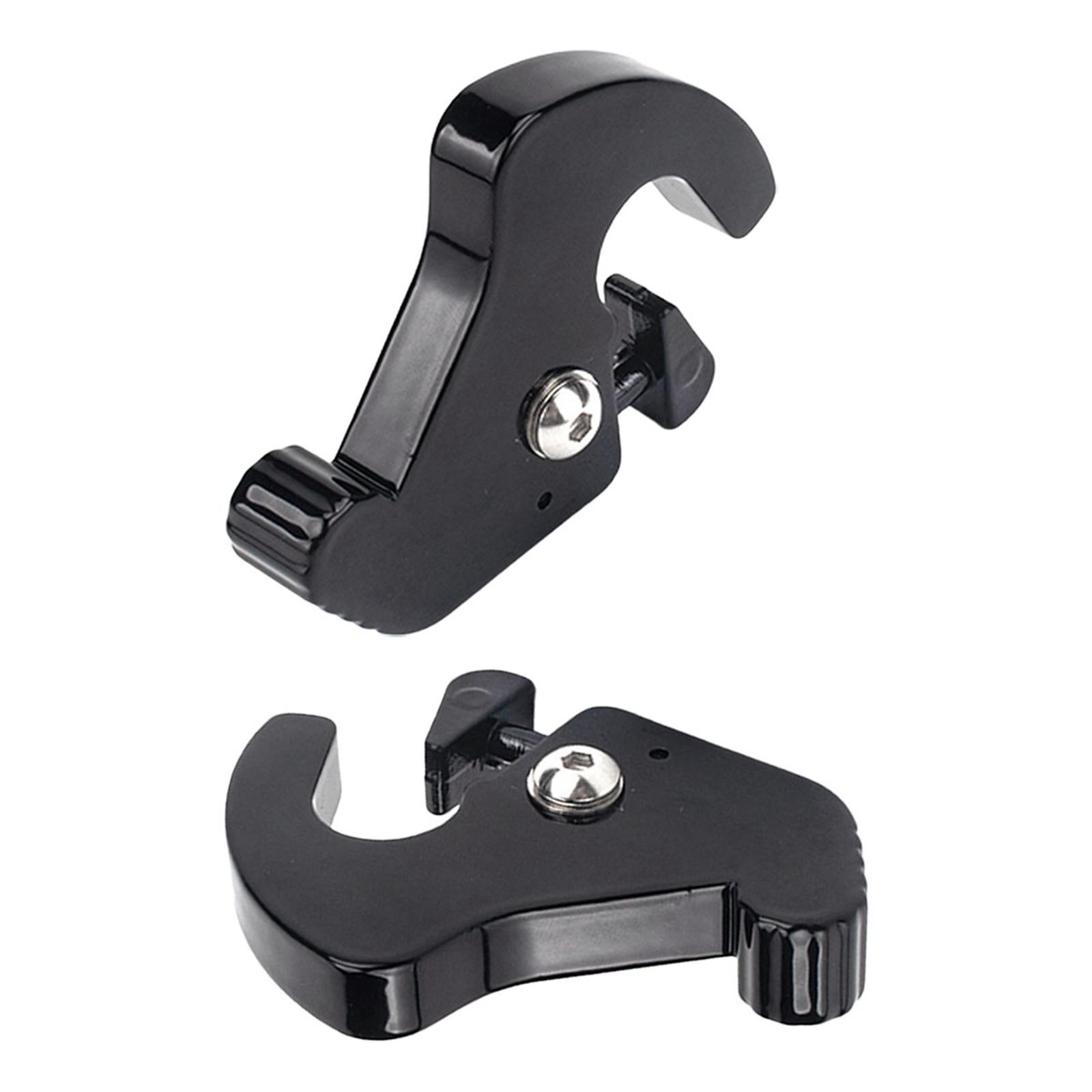 Magideal - Kit De Clips De Pestillo Para Portaequipajes Sissy Bar De Montaje Giratorio Desmontable, Accesorios Premium, Fáciles De Instalar, Reemplazos Confiable