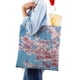 thumbnail image 4 of Cherry Blossom Bolso de tela con estampado de lienzo para mujer, bolsa de compras reutilizable y estética, con cremallera interior, regalo para mujer,38*45cm., 4 of 6