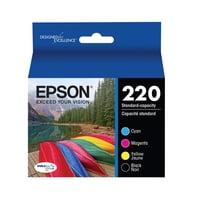 Cartucho De Tinta Epson 220 Durabrite Ultra T220120-Bcs Black & Color