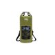 thumbnail image 1 of Mochila impermeable con tapa enrollable, 10 litros, impermeable, 3D MaxSpider, verde, 1 of 5