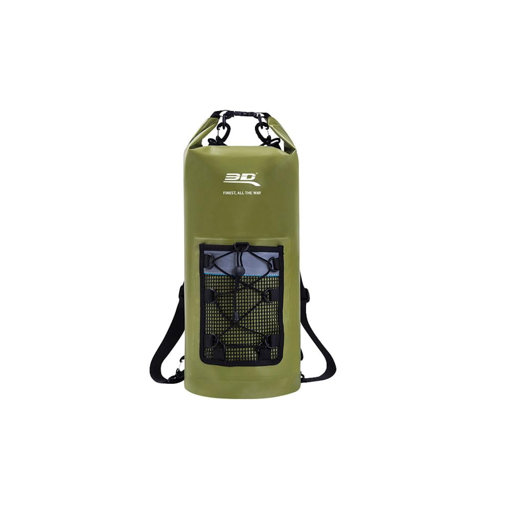 3d Maxpider - Mochila Impermeable Con Tapa Enrollable, 10 Litros, Impermeable, 3d Maxspider, Verde