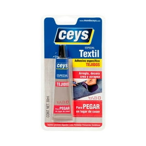 Adhesivo Textil Para Tejidos 30Ml - Ceys
