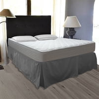 Victorianas - Faldon 1,5P Liso Gris 200 Hilos