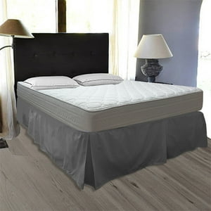 Victorianas - Faldon King Liso Gris 200 Hilos