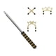 thumbnail image 3 of Billard Cue Stick Billiard Billard Pool Cue AccessOire Professional PRÁCTICO PRÁCTICO para LA TABLA de BILLIARD para CELEBRACIONES COMPETITIVAS CONDUR con 3 cabezas de puente, 3 of 5