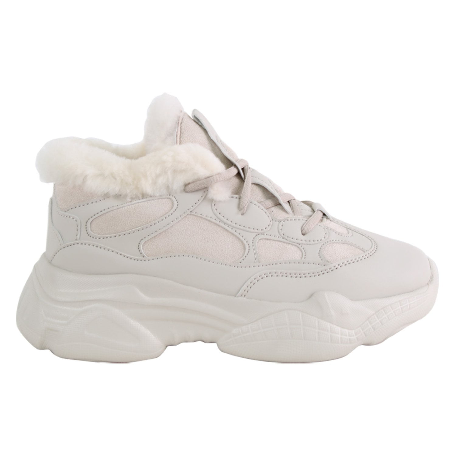 Zapatilla Agua De Coco Pelos Crema