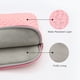 thumbnail image 4 of Funda para portátil RAINYEAR de espuma de diamante de 14 pulgadas a prueba de golpes, rosa, 4 of 8