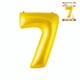 thumbnail image 1 of Globo papel metal dorado N7, 1 of 1