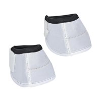 Ioensy - 2 Uds Botas De Campana De Caballo Botas De Cuidado De Caballos Resistentes A Desgarros Para Uso Diario Blanco