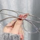 thumbnail image 4 of Gafas de doble haz de luz azul, gafas para computadora con bloqueo UV, lentes transparentes, gafas de metal., 4 of 5