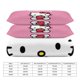 thumbnail image 4 of Hello Kitty Strawberry Comforter Set with Sheets - 3 Piece Bedding Includes Pillow Covers - Super Soft Bedding Room Decor Twin, 4 of 5