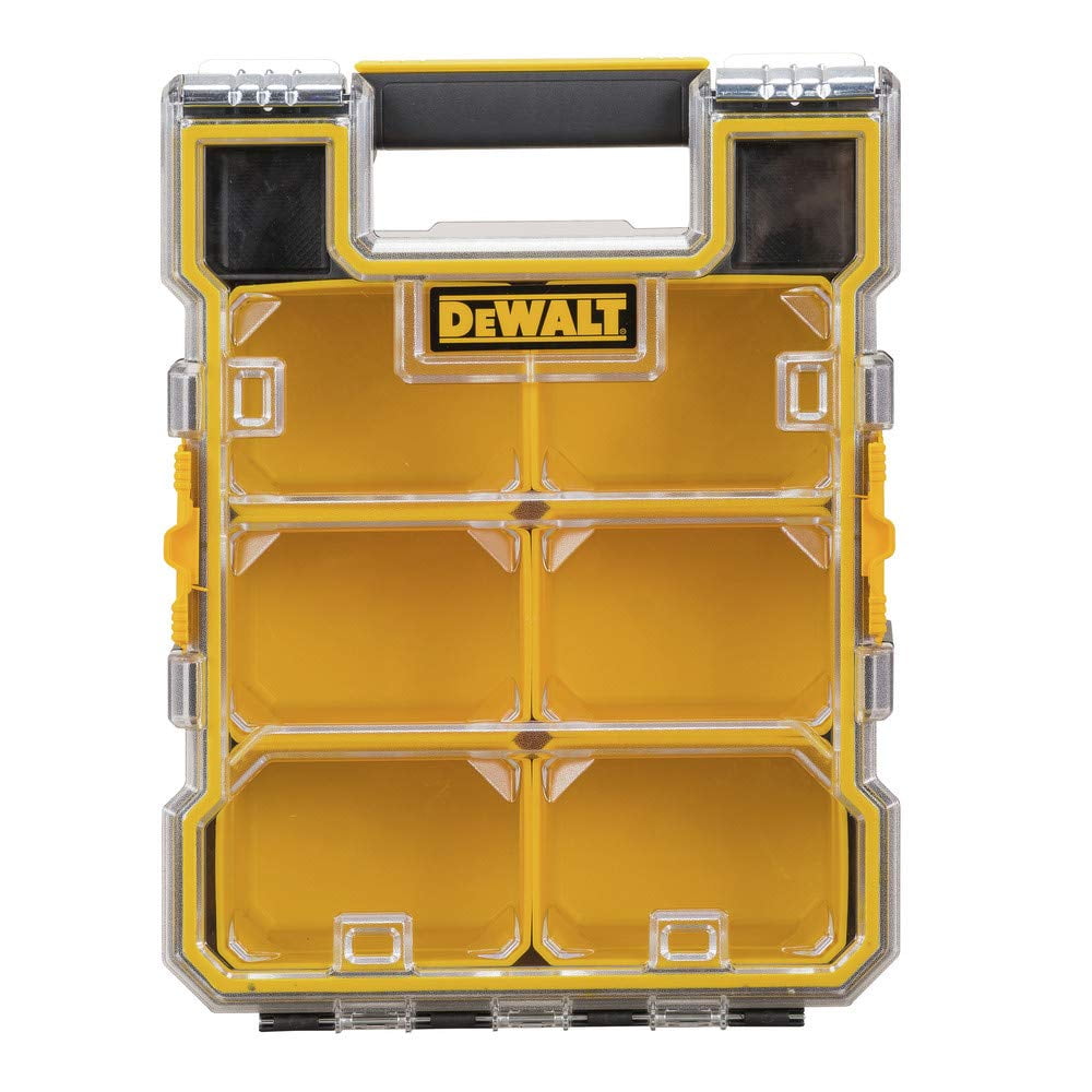 Caja Organizadora Dewalt Mid Pro Con Cierres Metálicos