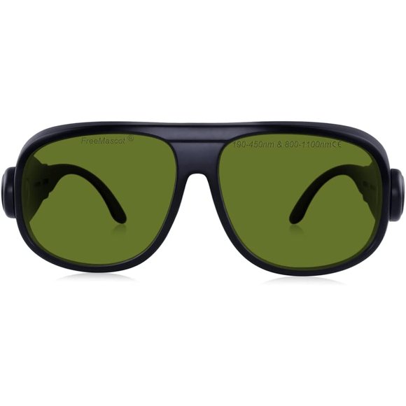 Lentes de seguridad láser FreeMascot OD8 190-450 nm y 800-1100 nm