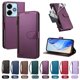 thumbnail image 4 of Funda con Billetera para [Xiaomi Redmi 13 4G/5G] con Bolsillo Zipper y Tarjetero Violeta, 4 of 6