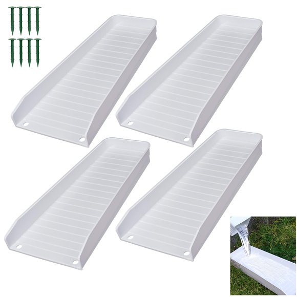 Extensor fijo Gutter Downspout Splash Block Teisaiko 16