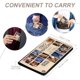 thumbnail image 4 of Madre e Hijos Porta Pasaporte y Cartera de Viaje Premium de Cuero PU, Funda de Pasaporte Bloqueo RFID con Ranuras para Tarjetas de Crédito, Estuche para Libro de Pasaporte para Familia 10cm × 15cm, 4 of 6