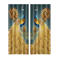 Bothyi - Cortinas Opacas, Cortinas Térmicas Modernas Para Decoración De Patio De Casa De Campo