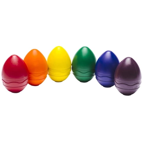 Crayones Crayola My First Palm Grip Colorante Para Niños Pequeños 6Ct