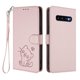thumbnail image 1 of Funda Volteable tipo Billetera con Correa para Samsung Galaxy S10, Rosa, 1 of 6