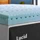 thumbnail image 3 of Cubrecolchón Lucid Memory Foam, 5 zonas, infusión de gel, 5 cm, 3 of 3