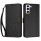 thumbnail image 3 of Funda Cartera Trébol para Samsung Galaxy S21 con Ranuras Tarjetas y Carga Inalámbrica Negro, 3 of 6