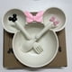 thumbnail image 1 of Set Of 3 Butterfly Bowls For Children, 4-Section Lightweight And Durable Meal Set With Separated Compartments For Toddlers And Infants, Dishwasher Safe And BPA-Free, Suitable For Kids, Toddlers, And A, 1 of 3