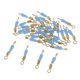 thumbnail image 1 of 30 unids cambio rápido pesca giros Clips Pines Fast Link Line Connector 16mm, 1 of 5