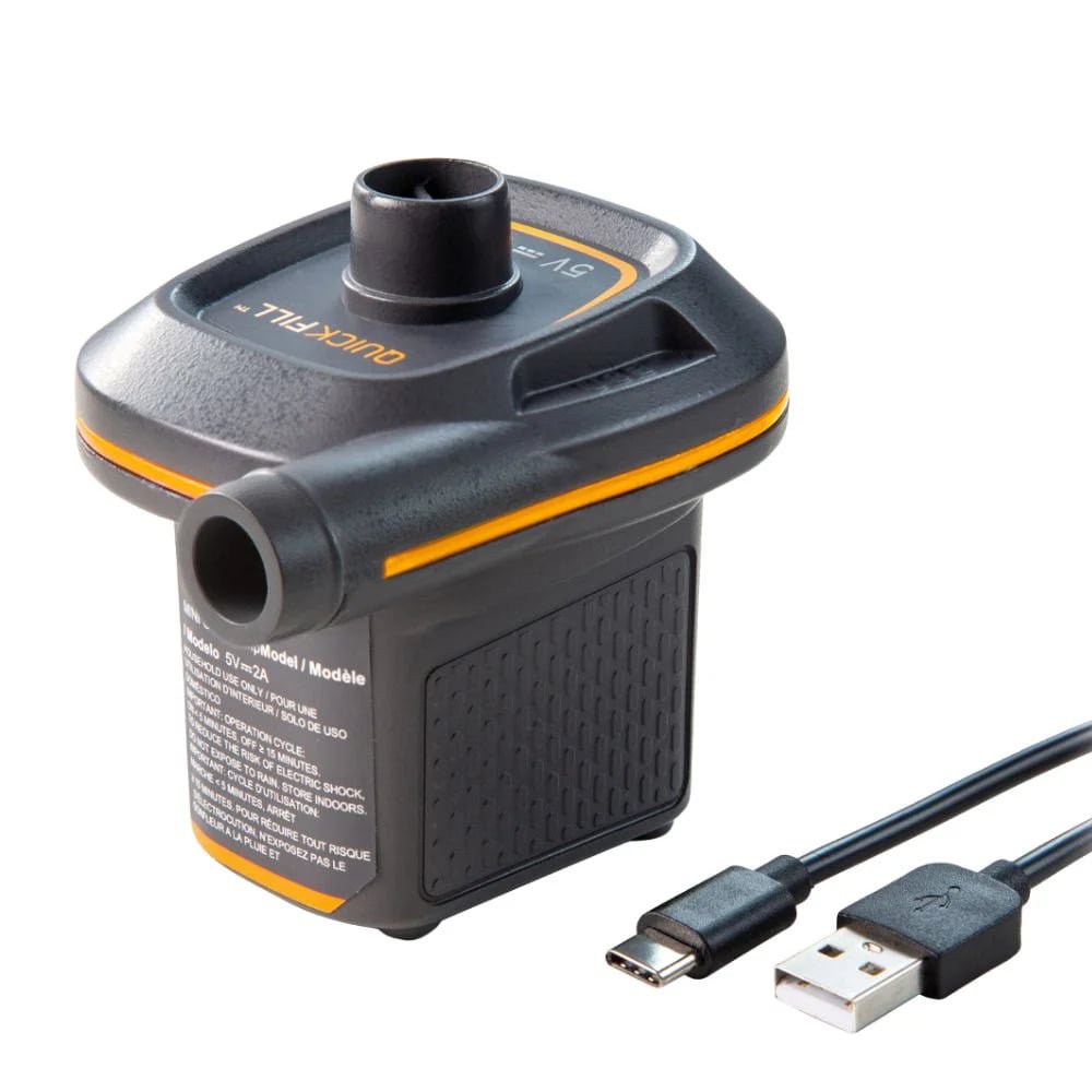 Intex - Inflador Eléctrico Usb 5 V Dc / 2 A+ Mini-fill Usb