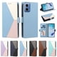 thumbnail image 5 of Funda Cartera para Motorola Moto G34 con Cierre Magnético, Tricolor, Azul Claro, 5 of 6