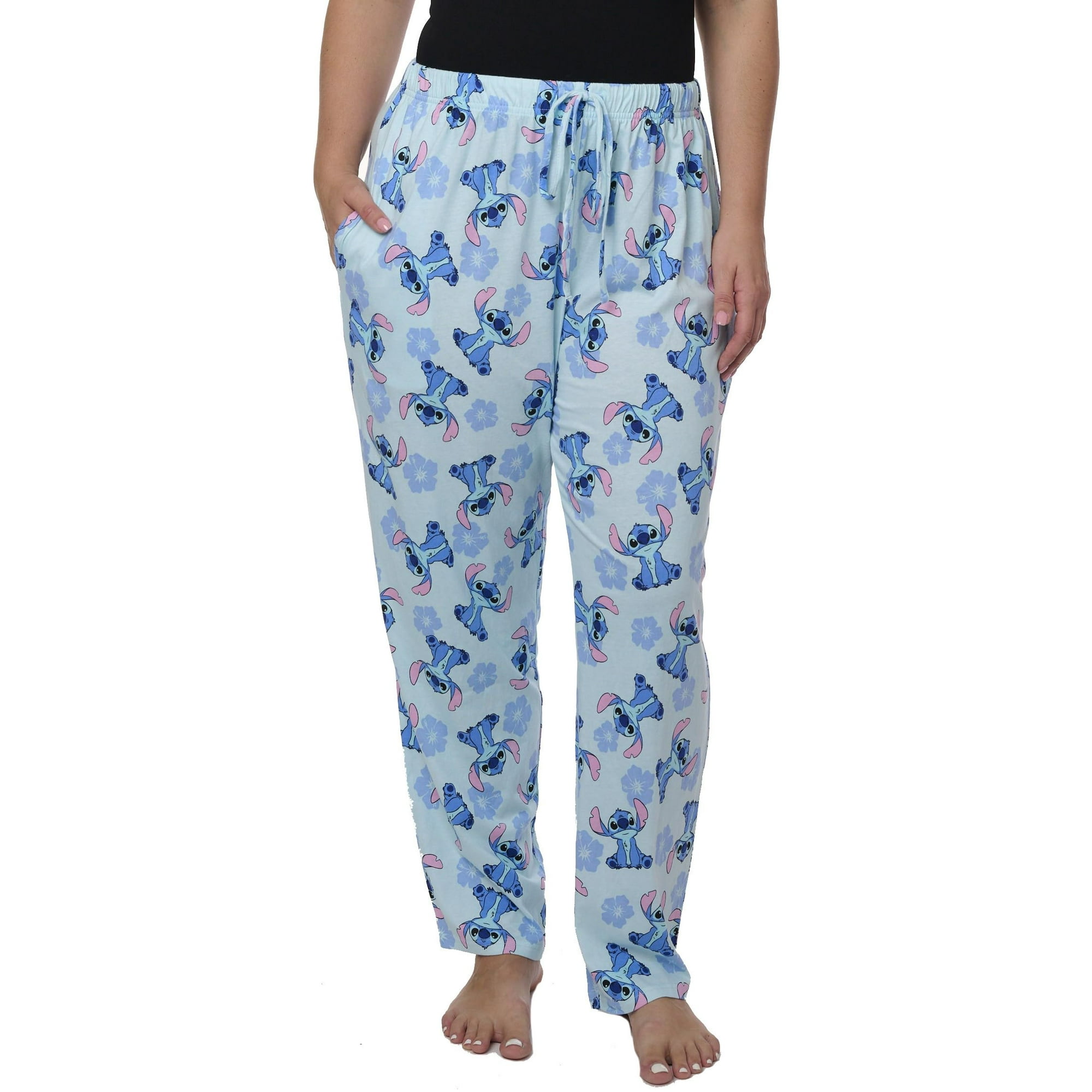 Pantalones De Salón Disney Para Mujer, Pantalones De Pijama Aop (punto, Tamaño Mediano)